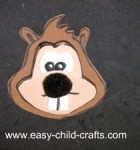 Cardboard Tube Squirrel Craft | Free Kids Crafts