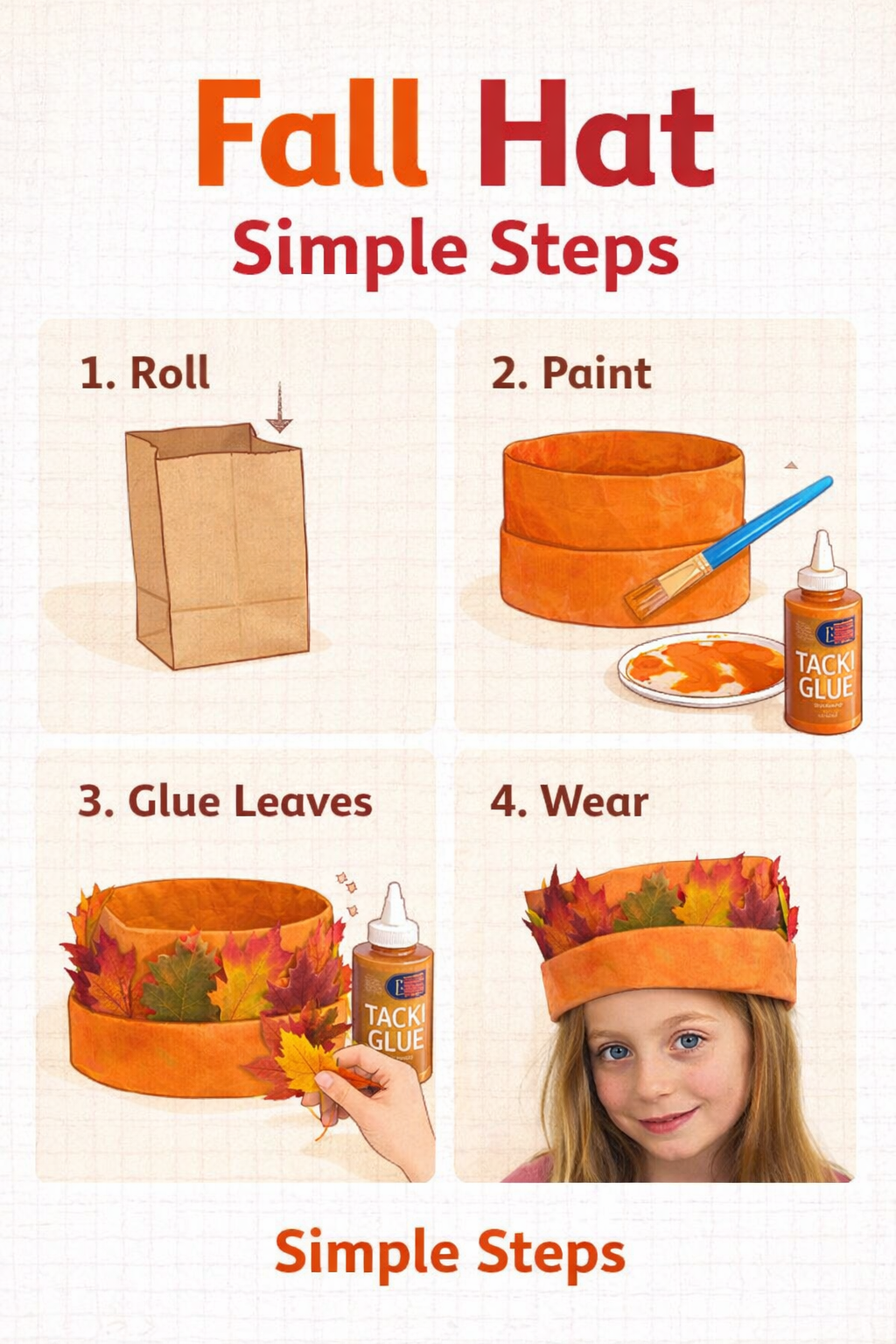 Autumn craft fun with fall hats guide