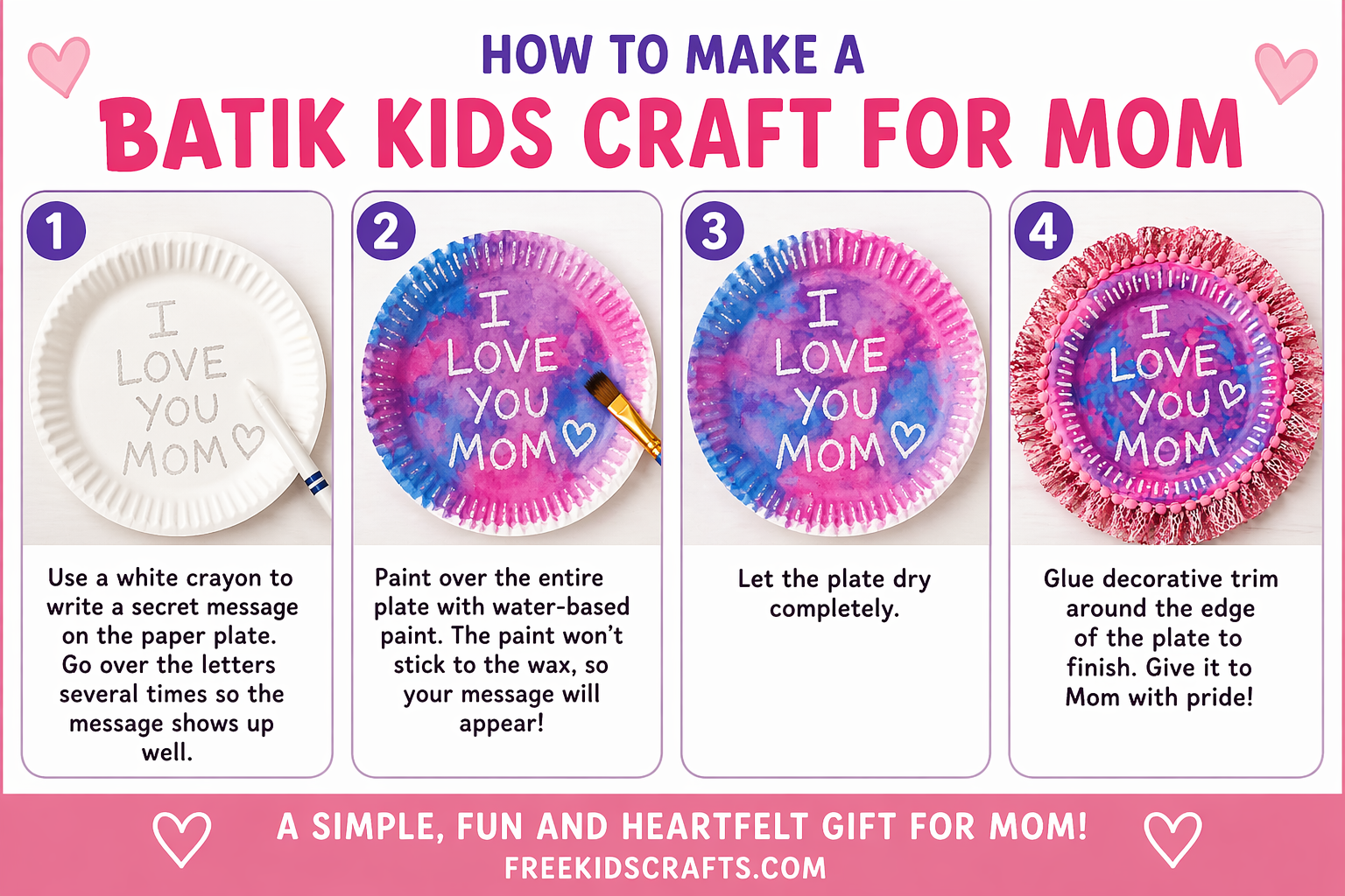 How to make a batik kids craft

