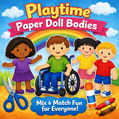 Playtime Paper Doll  Bodies
