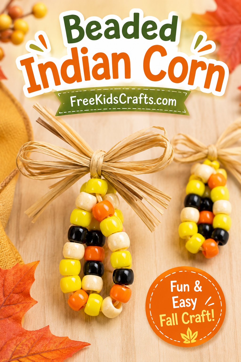 Beaded Indian Corn