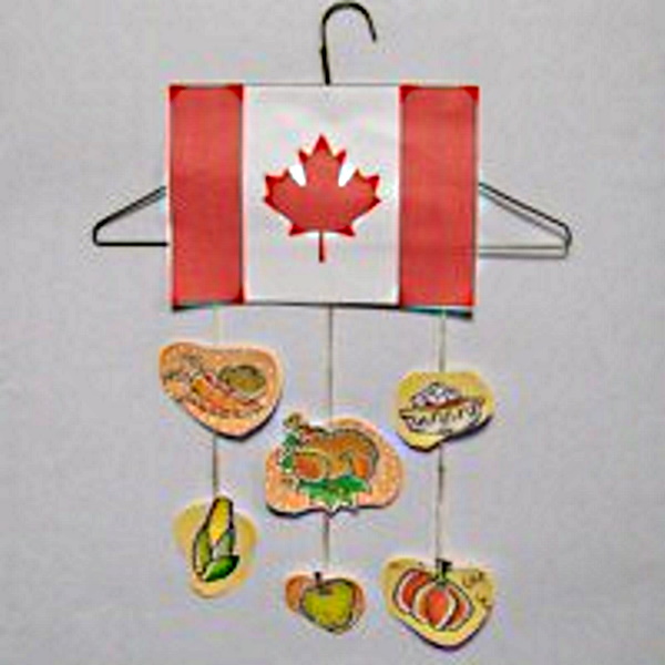 Canadian Thanksgiving Mobile Craft