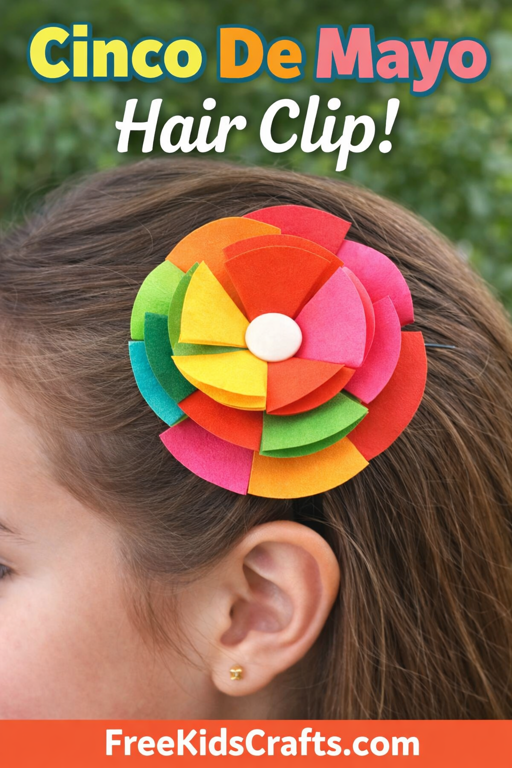 Cinco De Mayo Hair Clip