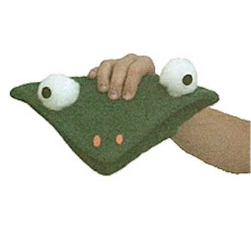 Frog Hand Puppet Craft