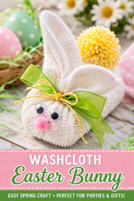 Washcloth Easter Bunny