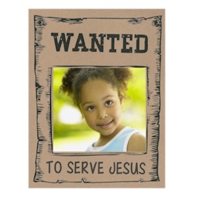 VBS Wanted to Serve Jesus Poster