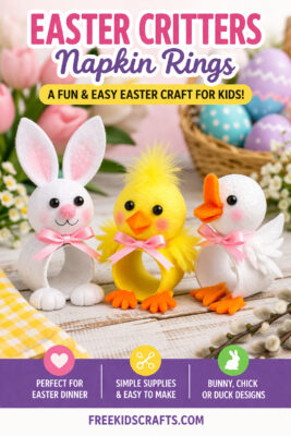 Easter Critters Napkin Rings