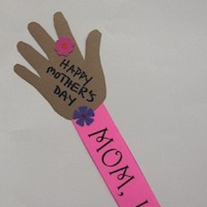 Mother's Day Handprint Card