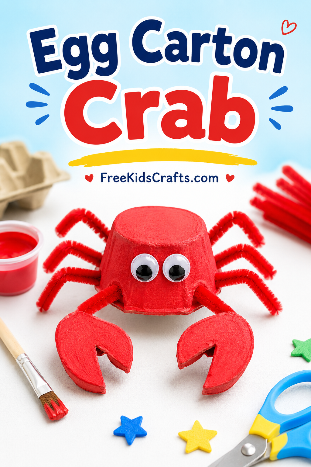 Egg Carton Crab