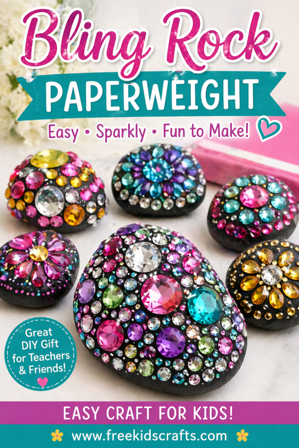 Bling Rock Paperweight