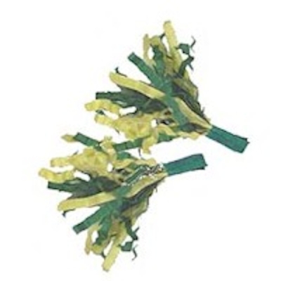 Mini pom poms made into pins