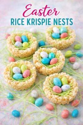 Easter Rice Krispie Nests