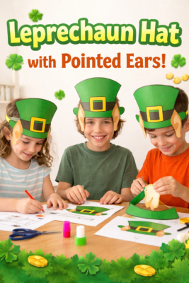 Leprechaun Hat with Pointed Ears