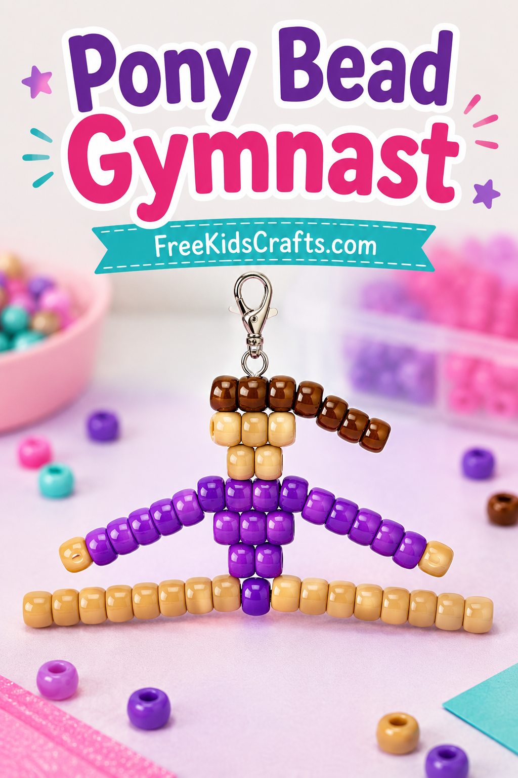 Pony Bead Gymnast
