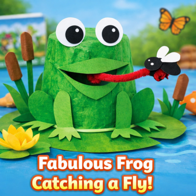 Fabulous Frog Catching A Fly