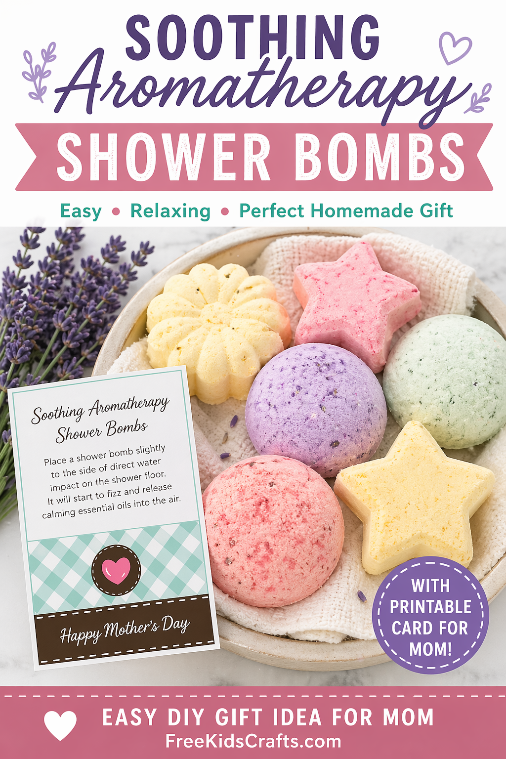 Soothing Aromatherapy Shower Bombs