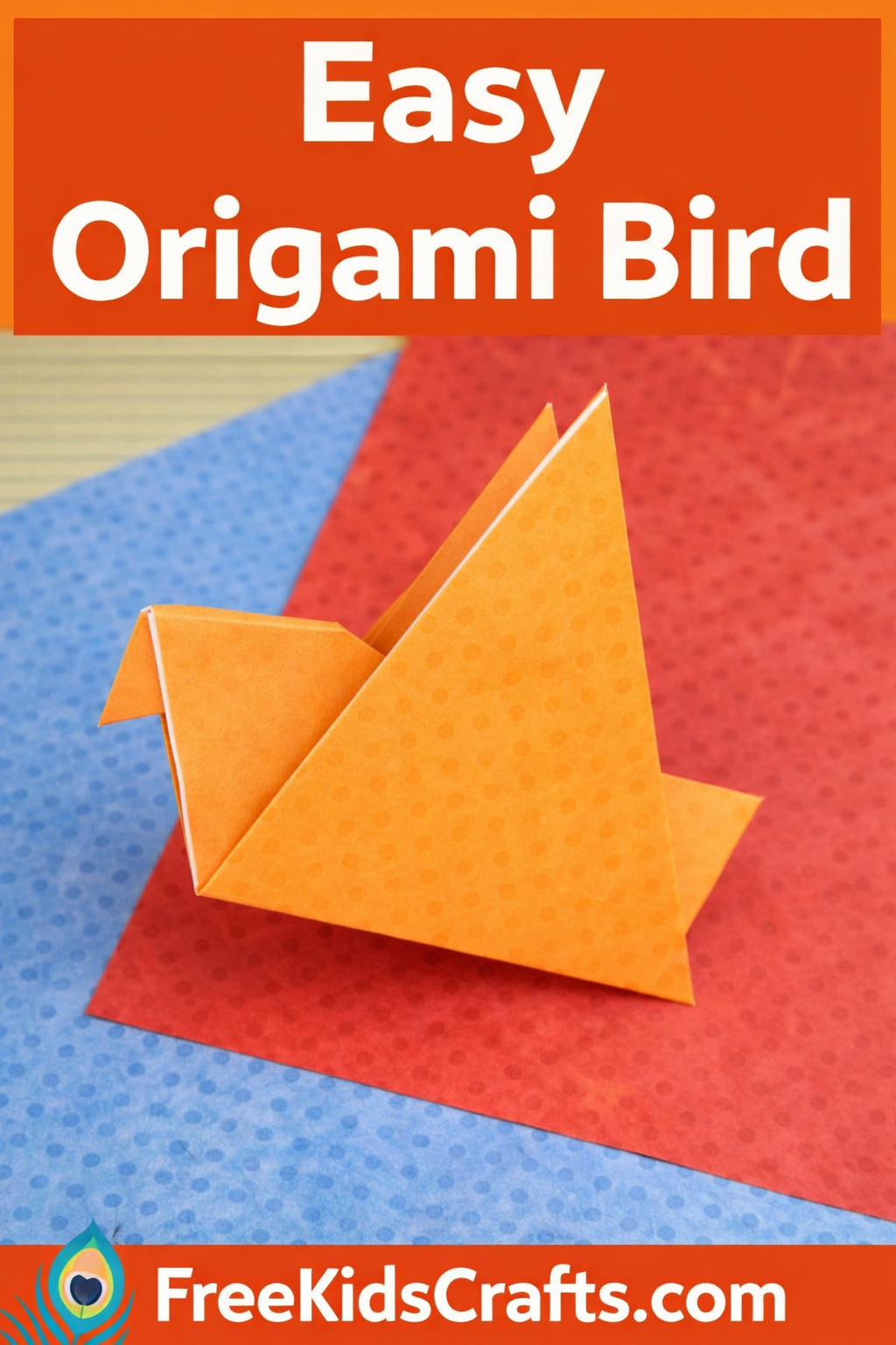 Easy Origami Bird