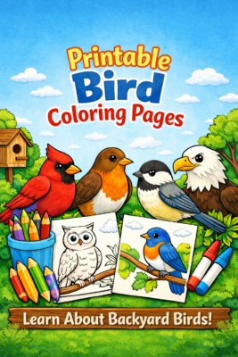 Printable Bird Coloring Pages