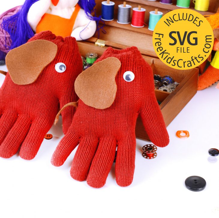 Make Easy Elephant Gloves