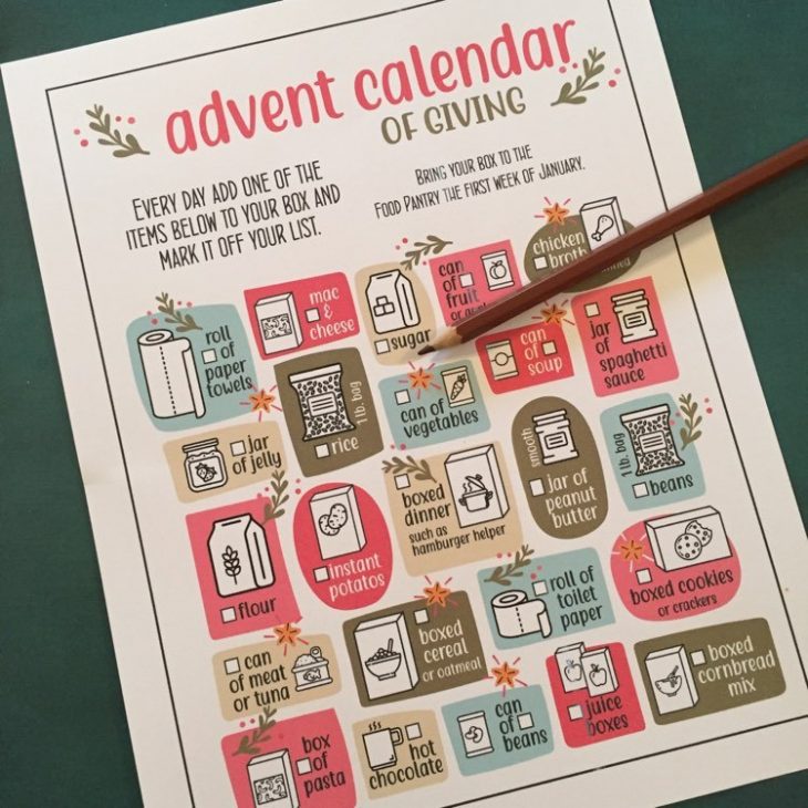 Advent Calendar of Giving