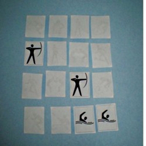 DIY Olympic Memory Game