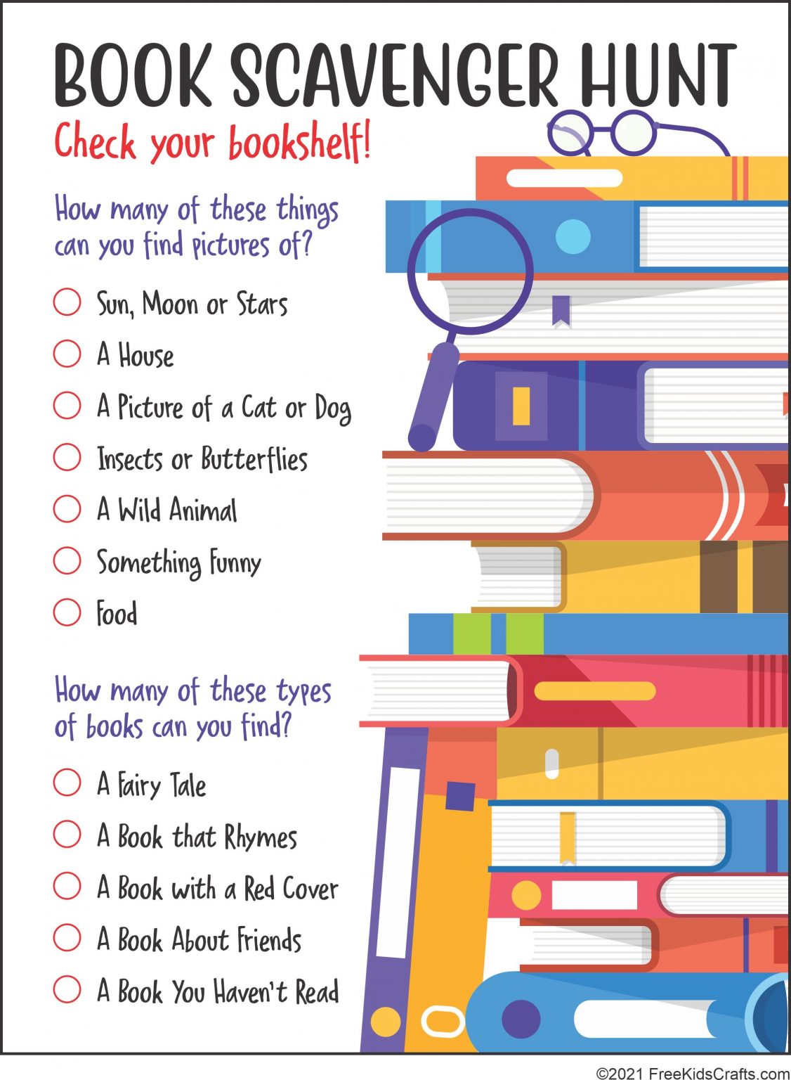 Book Scavenger Hunt