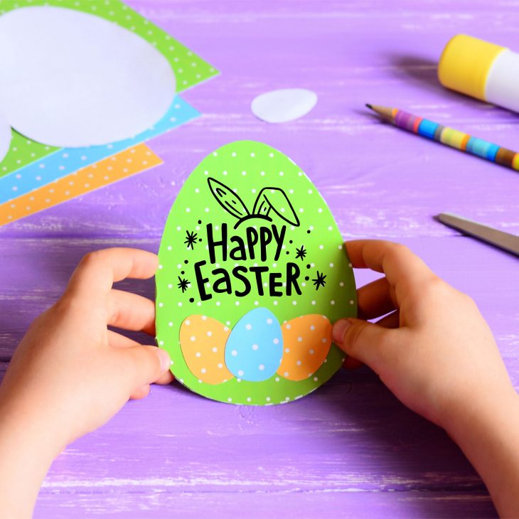 Printable Easter Egg Card