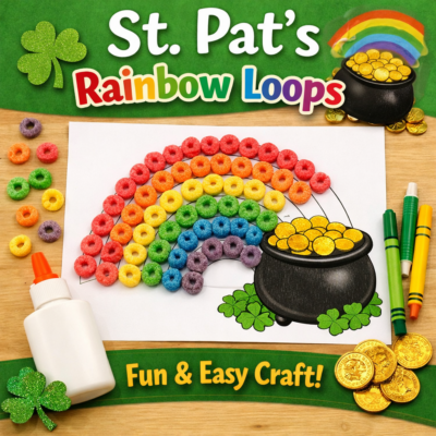 St. Pat’s Rainbow Loops