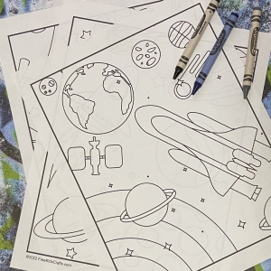 Spaceship Coloring Pages