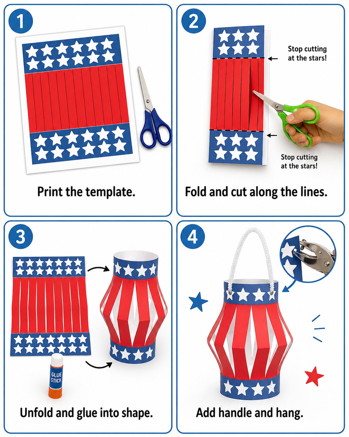 How to make a paper lantern

