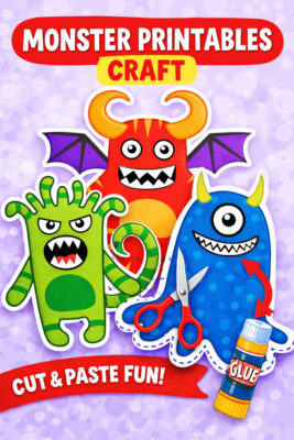 Monster Printables Craft