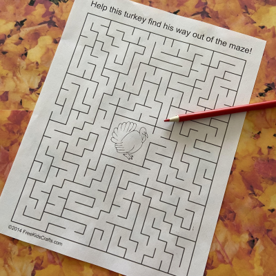 Thanksgiving Maze