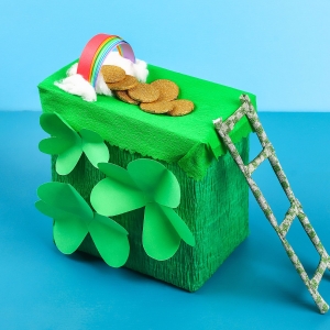 Leprechaun Trap Craft for kids to make