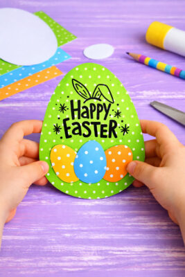 Printable Easter Egg Card