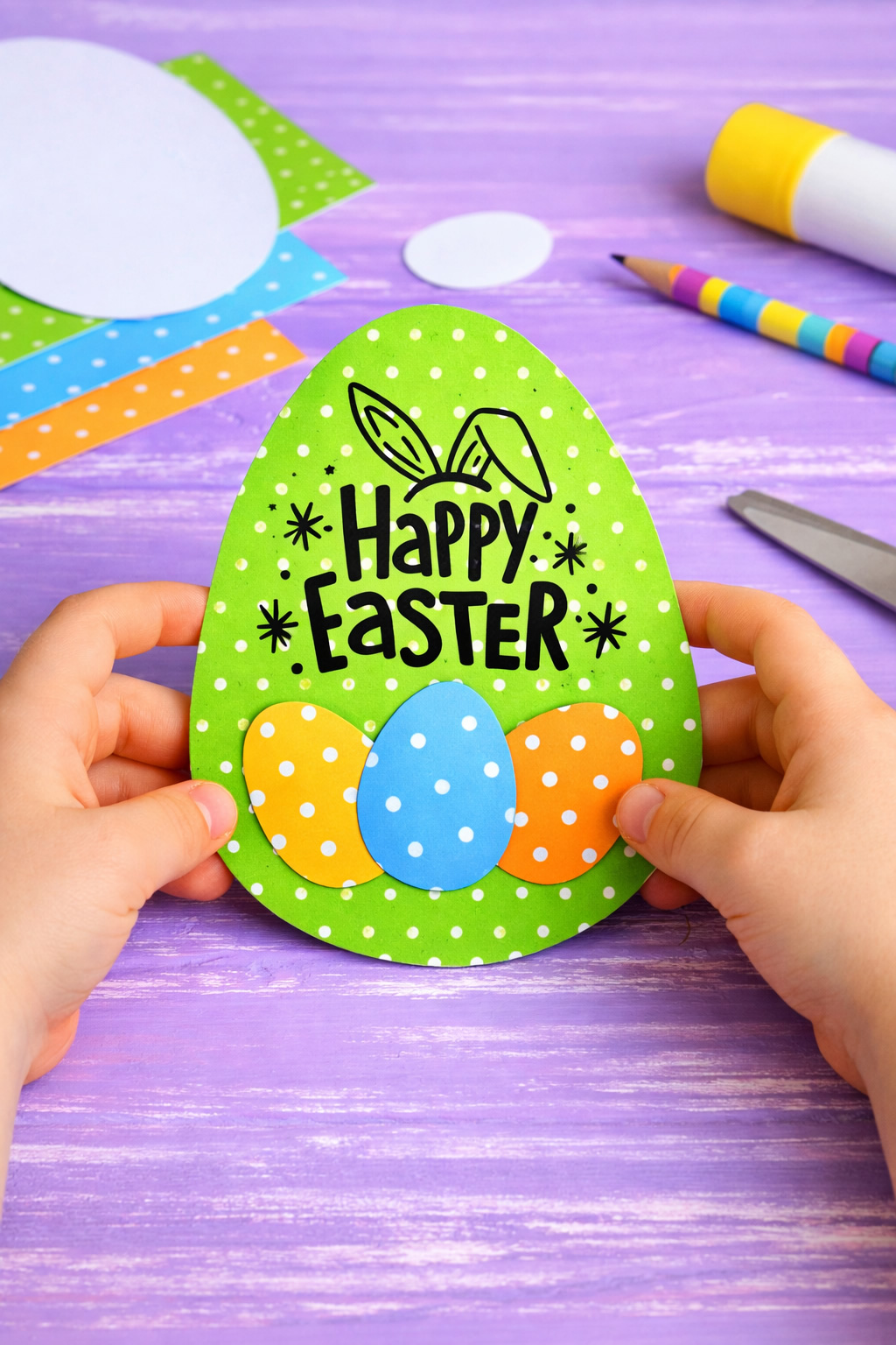 Printable Easter Egg Card