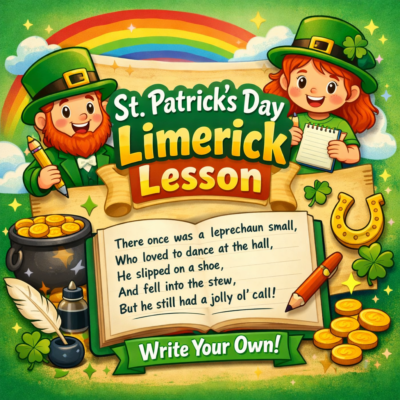 St Patrick’s Day Limerick Lesson