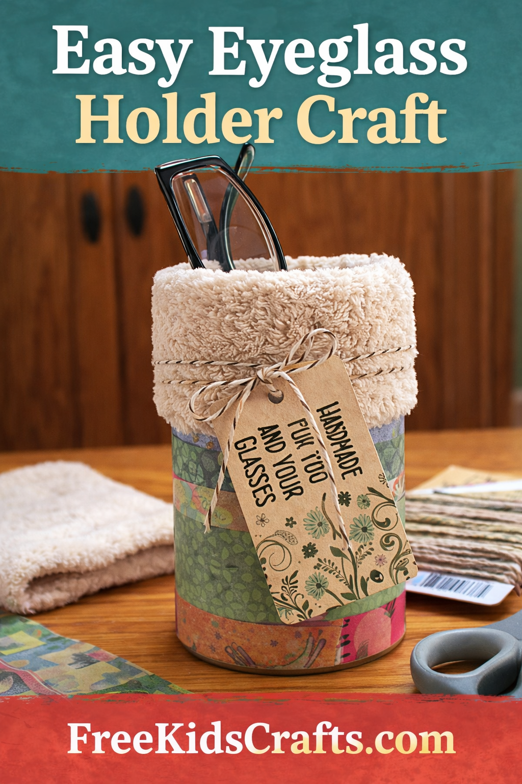 Easy Eyeglass Holder Craft