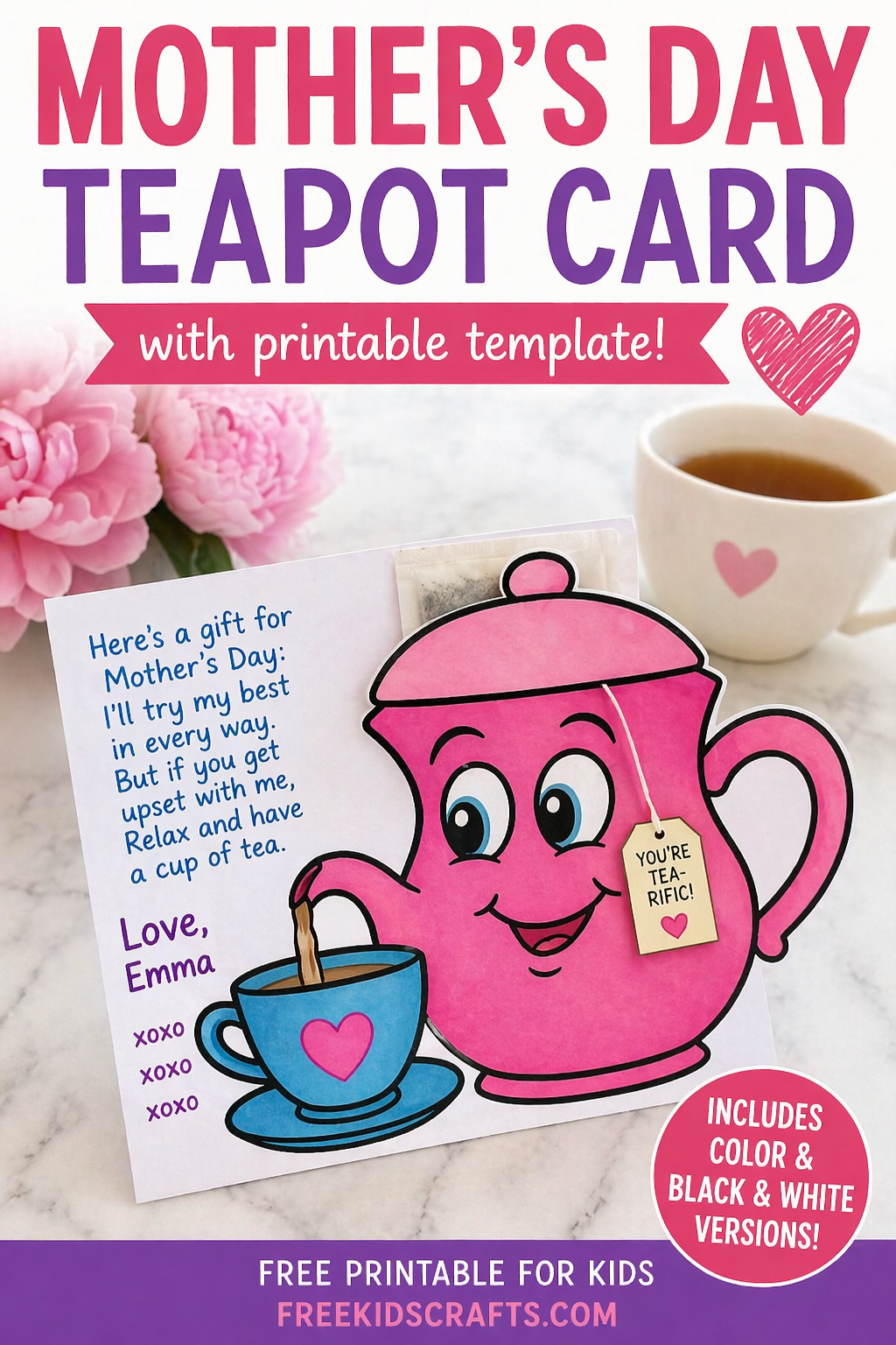 Mother’s Day Teapot Card