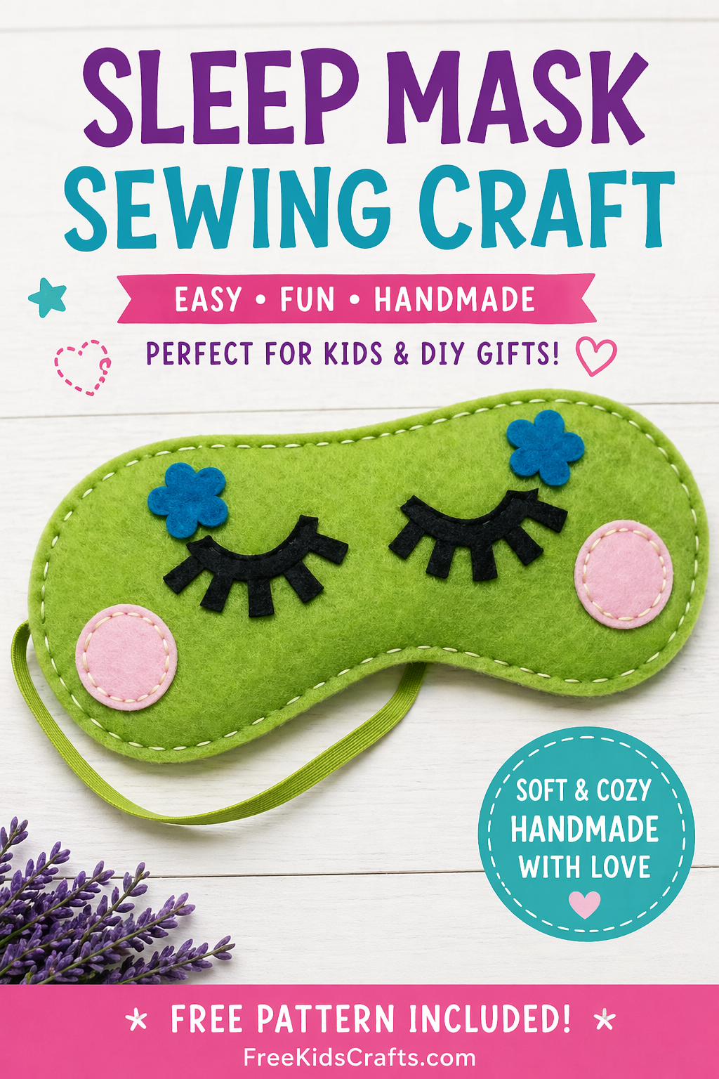 Sleep Mask Sewing Craft