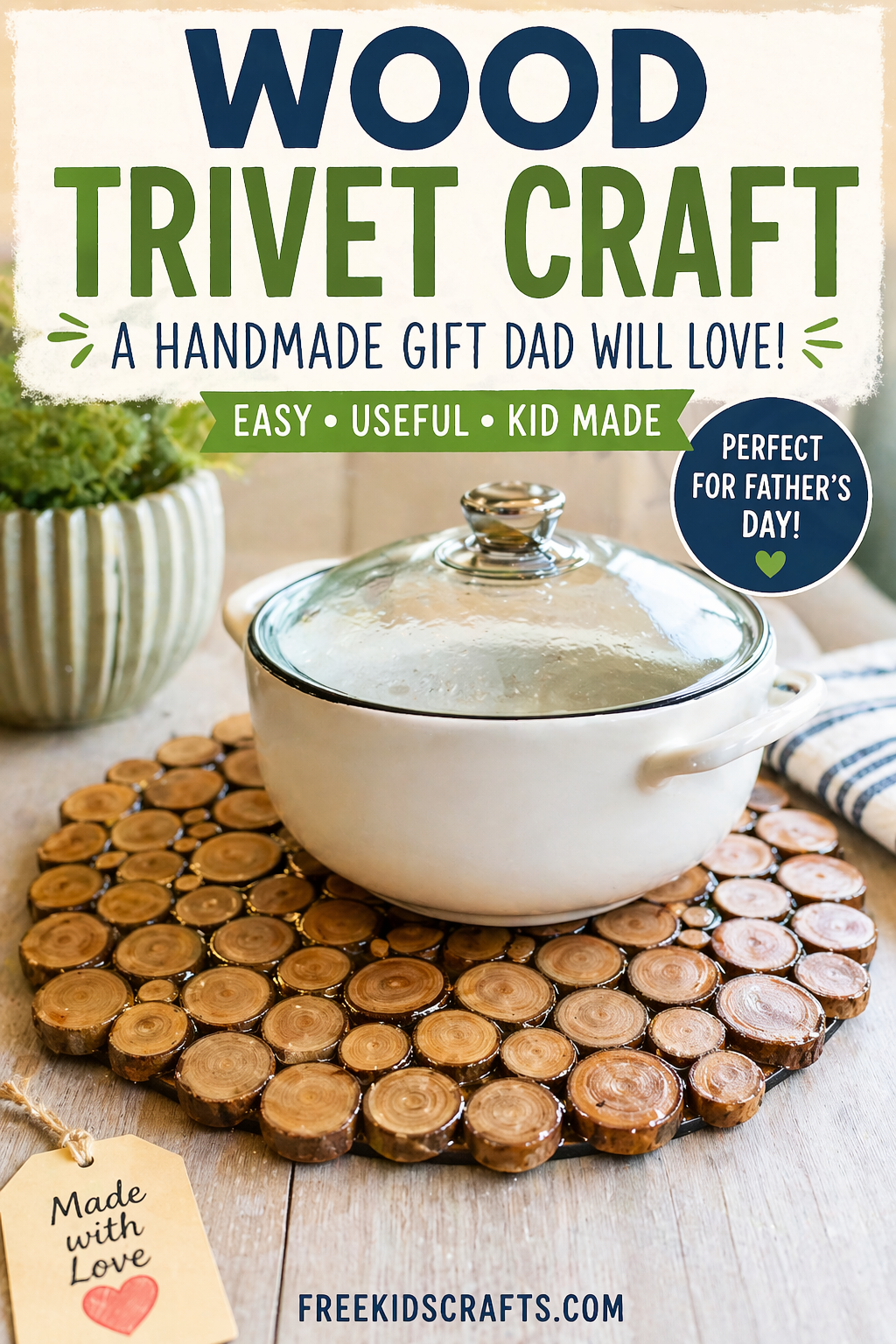 Wood Trivet Craft