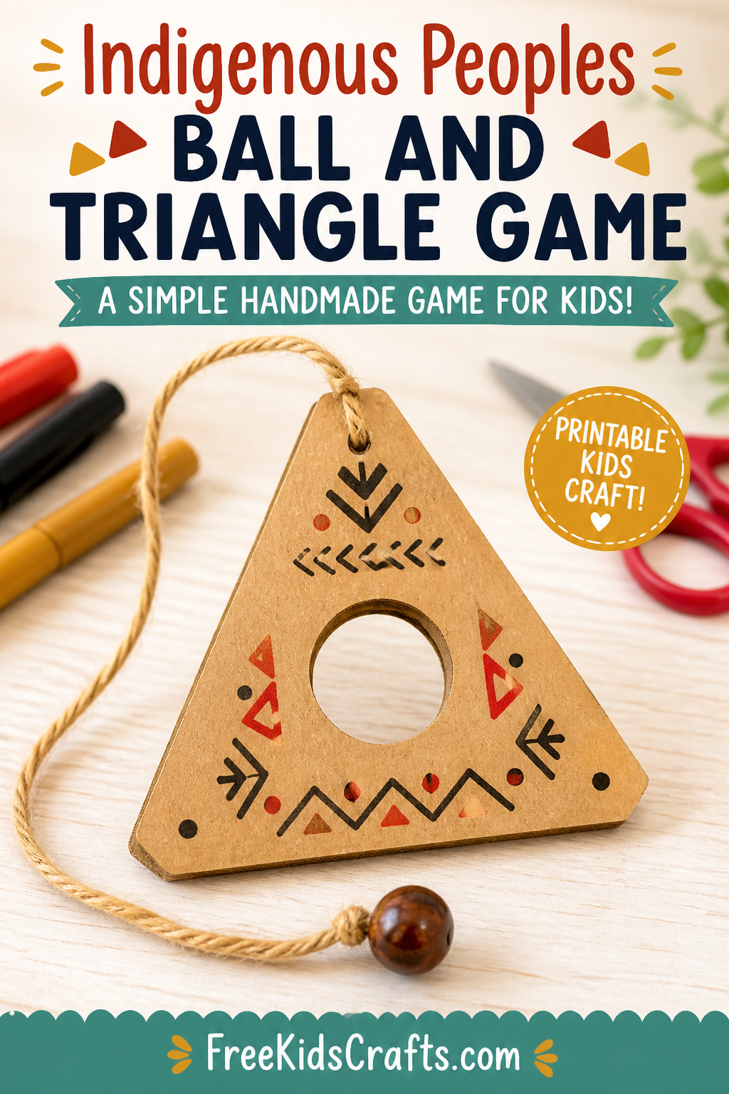 Indigenous Peoples Ball and Triangle Game