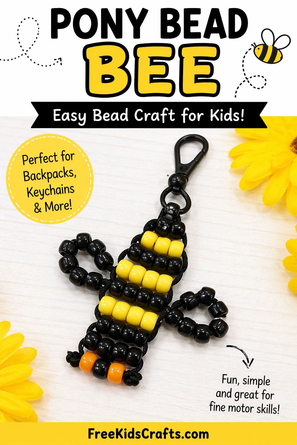 Pony Bead Bee
