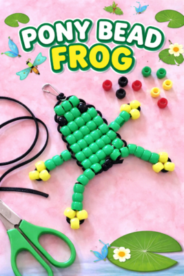 Pony Bead Frog