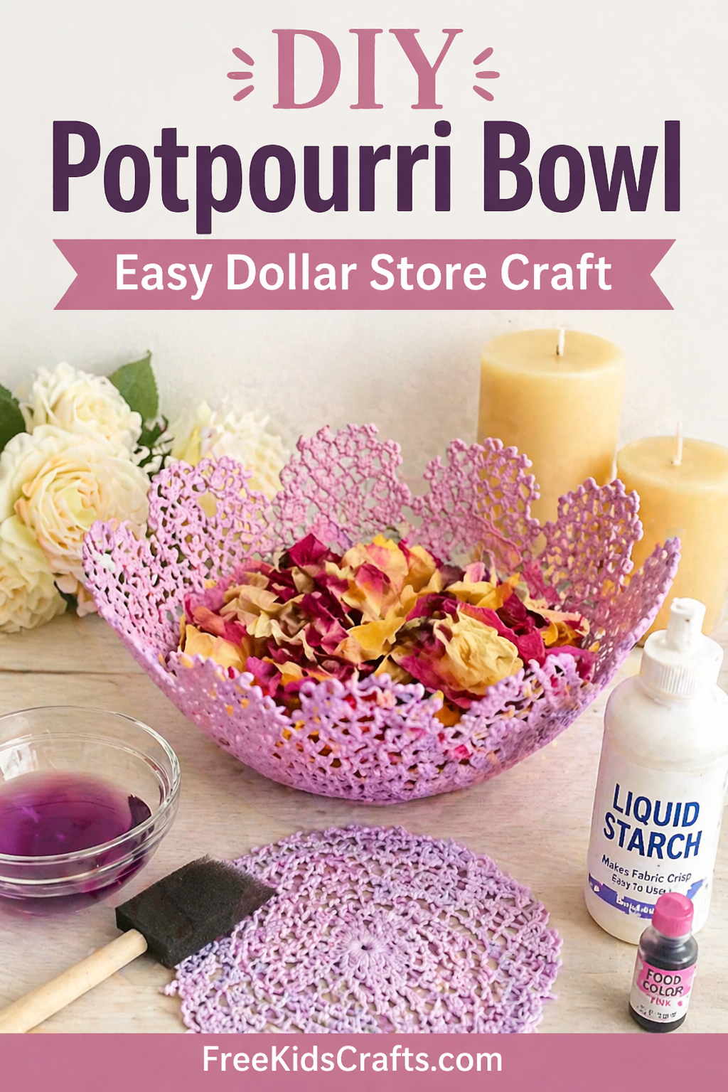 Potpourri Bowl Craft