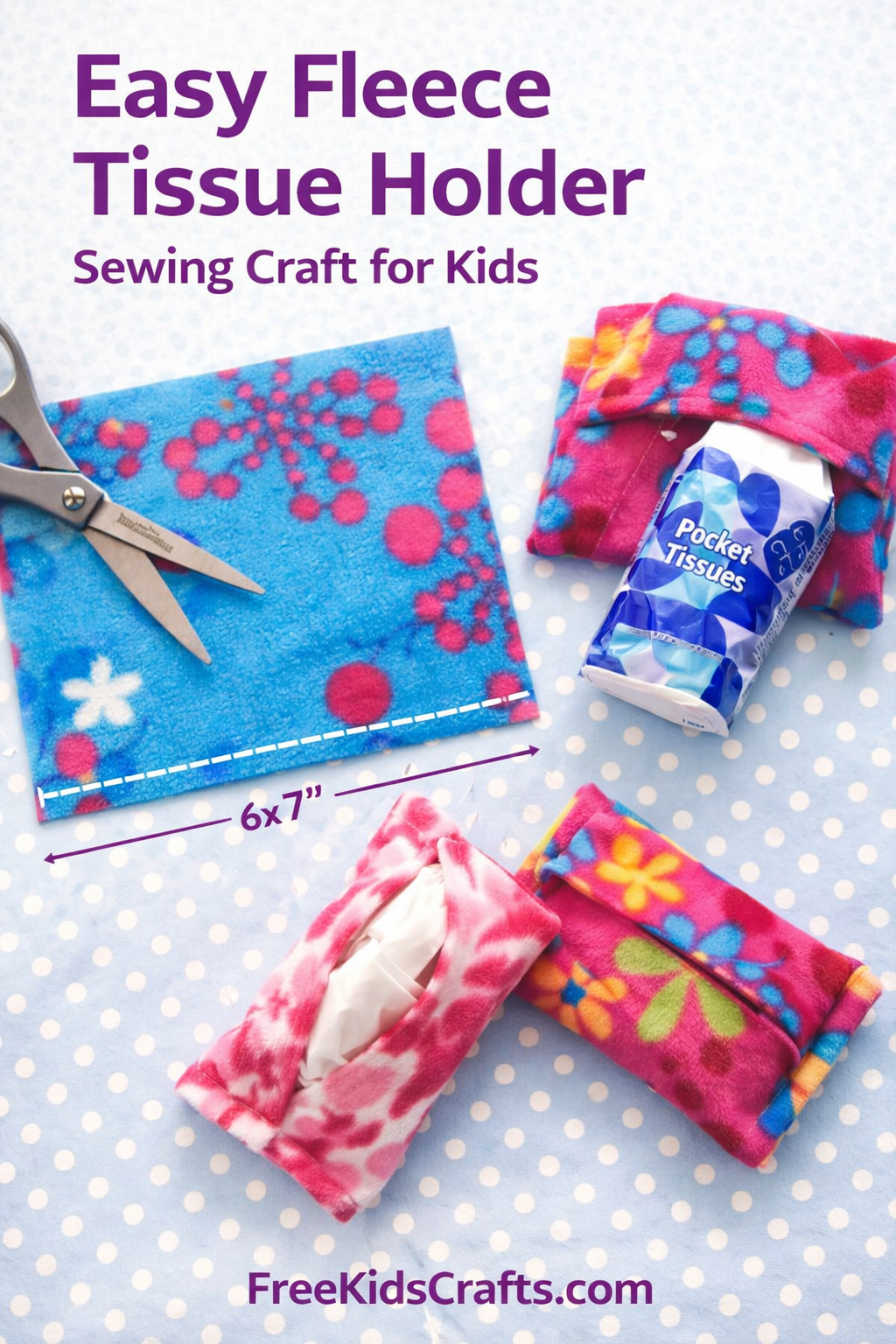 Fleece Tissue Holder