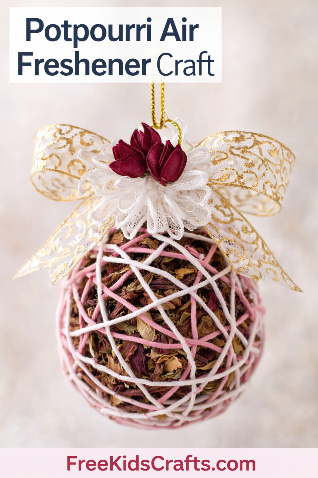 Potpourri Air Freshener Craft