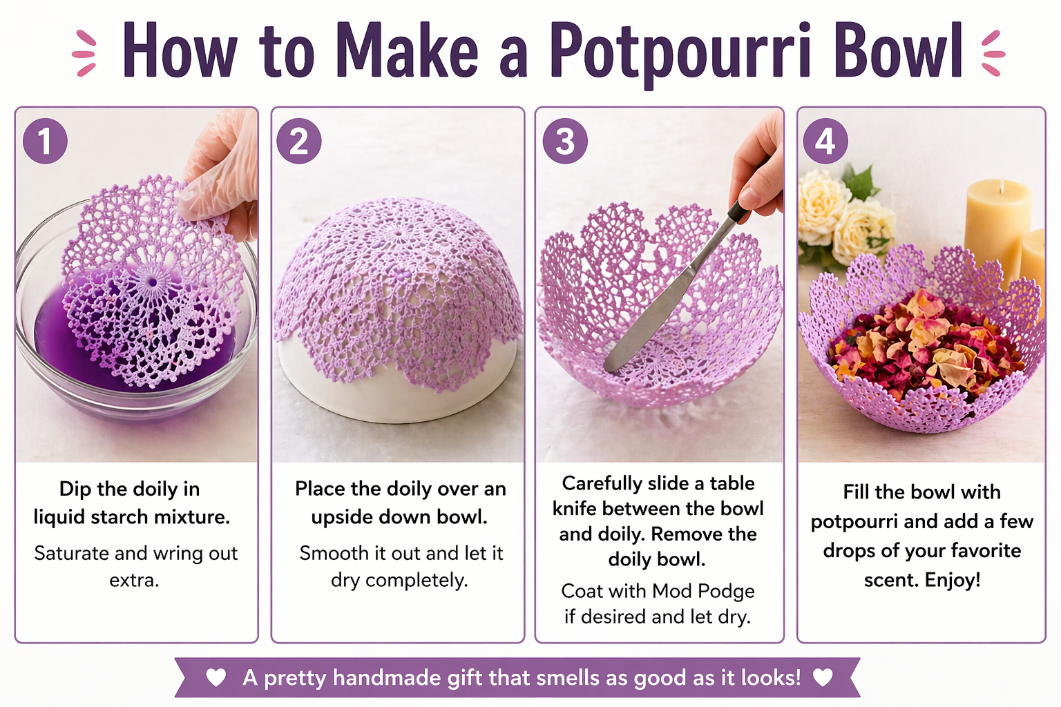How to make a potpourri bowl

