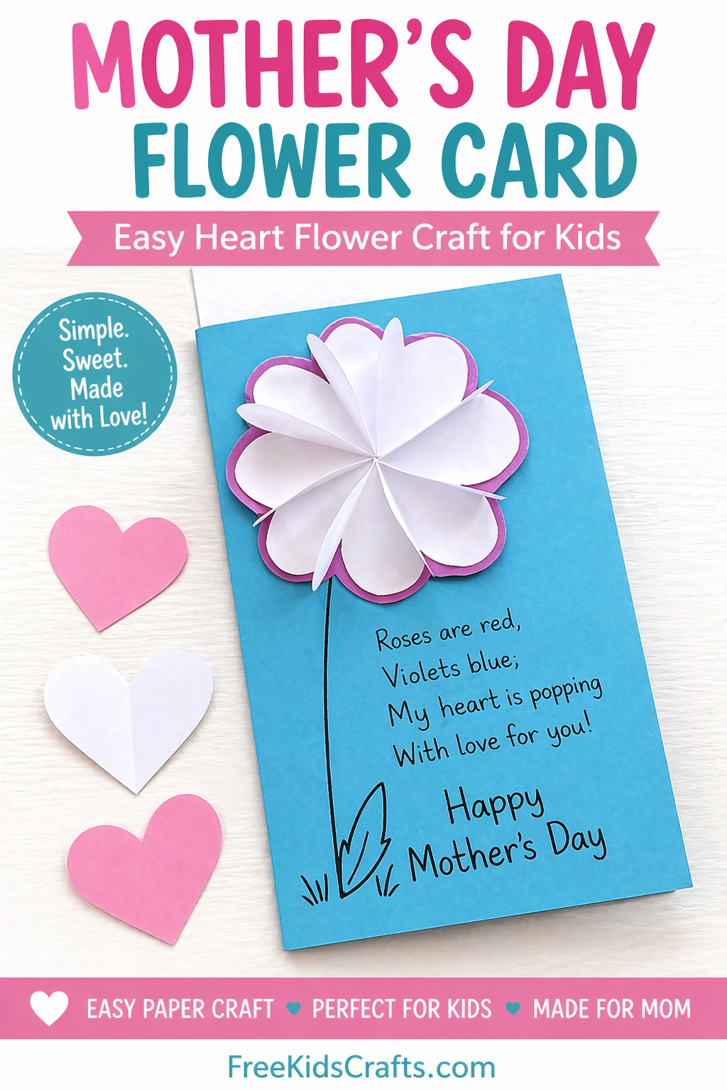 Mother’s Day Flower Card