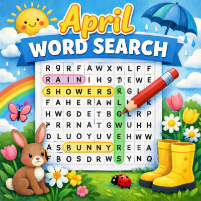 April Word Search
