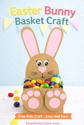 Easter Bunny Basket Craft